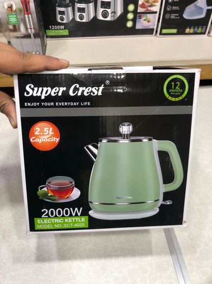 Super Crest 2000W Electric Kettle SCT-4025