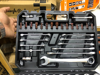 KINGSQUEEN 58pcs/76pcs/82pcs Chromium Stainless Steel Tools Sets