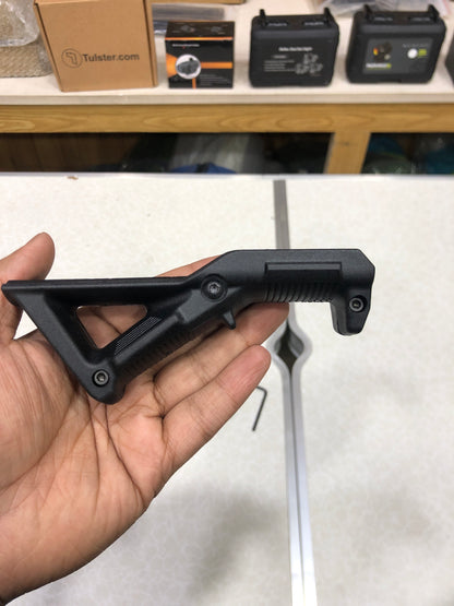 Angled Foregrip Weapon Handle for Weavers (20-23 mm) Black