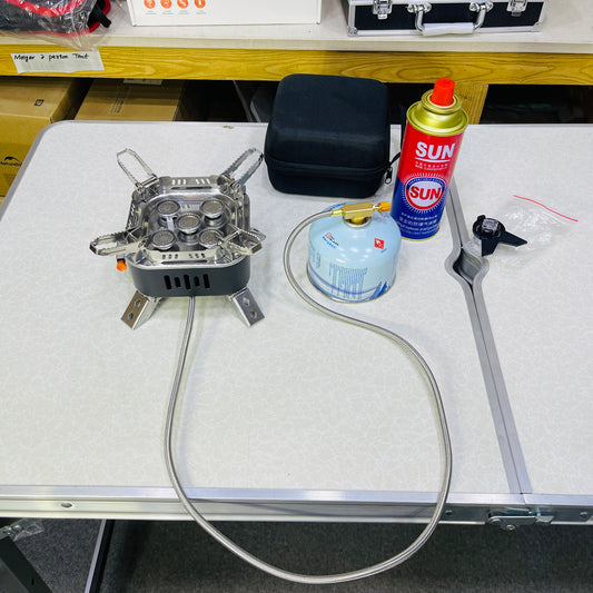 High-Performance 15800W Stainless Steel Outdoor Camping Stove