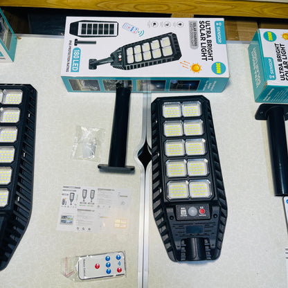 200W/300W/400W High-brightness Solar Powered Sensor Street lights