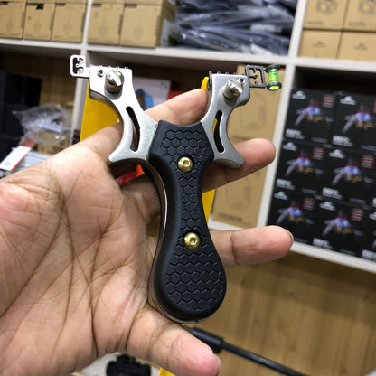 HoneyComb Stainless Steel Solid Resin Slingshot
