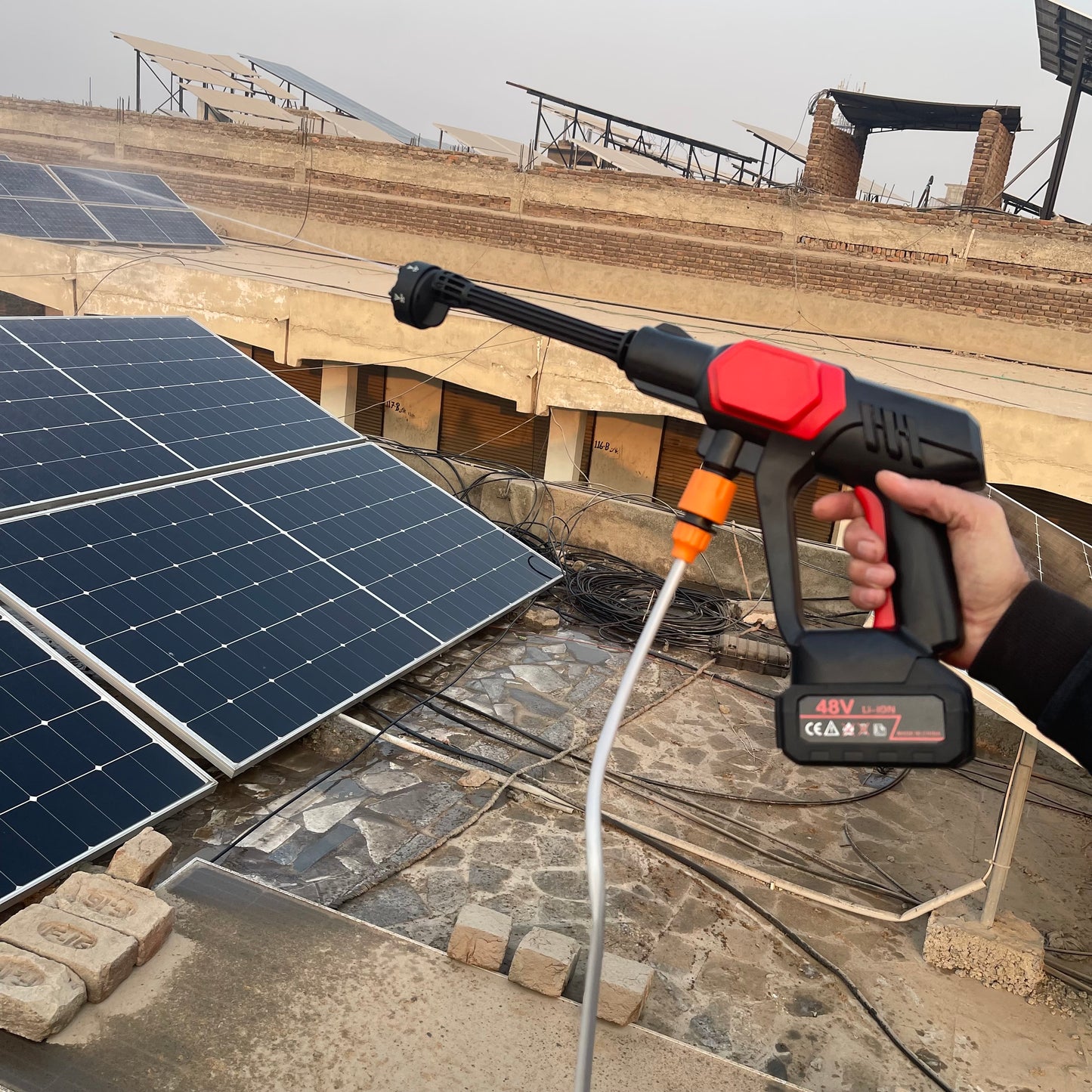 Wireless High Pressure 48v Car Washer