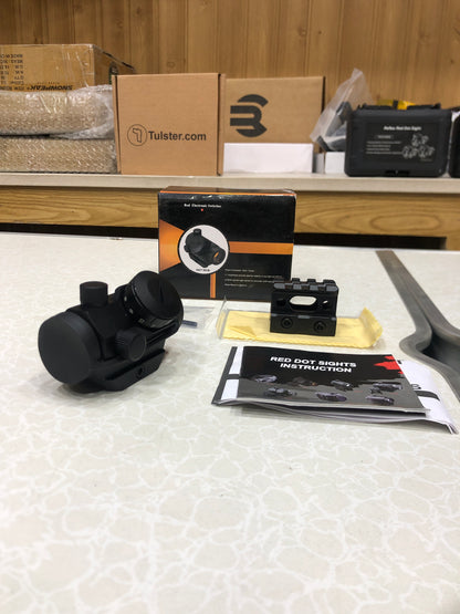 Waterproof & Fog-Proof Red Dot Scope With 1" Aluminum Riser Mount