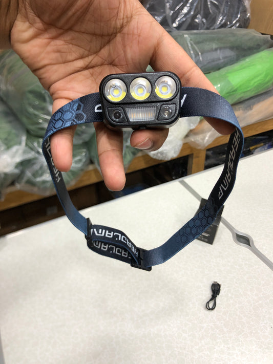 Mini Rechargeable LED Headlamp With XPG+COB Ultra-bright Light YD-06