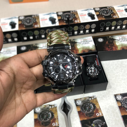 Yuzex 6-in-1 Multifunctional Survival Watch