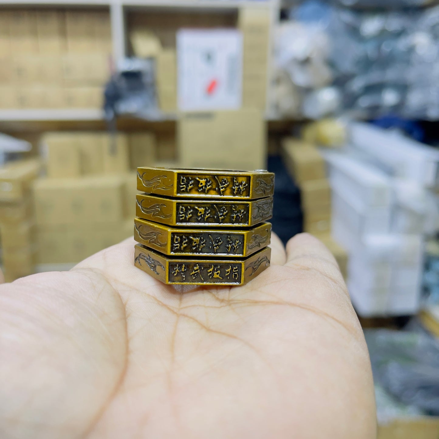 Hard Self-Defense Rings