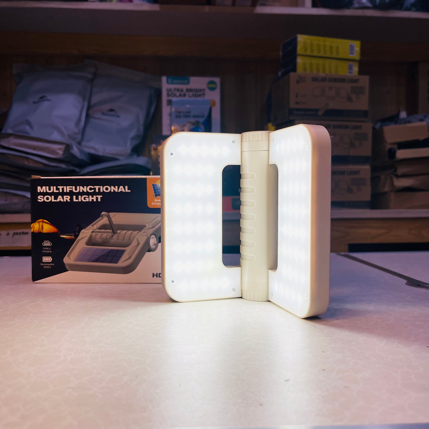 Multifunctional Solar Emergency Solar Light HD52