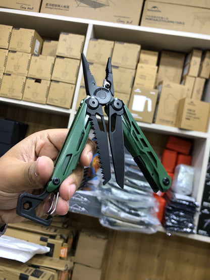 New 16-in-1 Multi-Functional EDC Survival Plier Tool