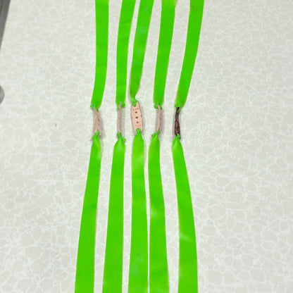 5Pcs Latex Thickened Slingshot  Flat Rubber Band 1mm