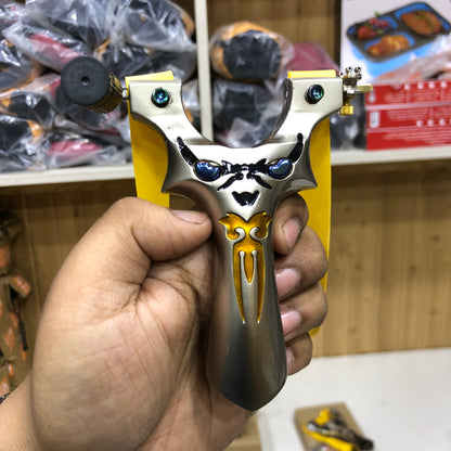 New Heavy Steel Dragon Eye Hunting Slingshot With Laser Sight