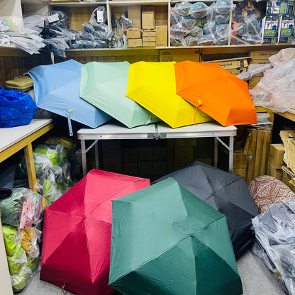 Single Person Compact Size Umbrella With Pouch