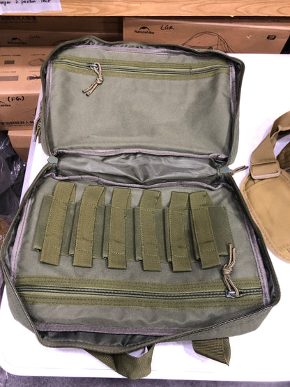 Hand Carry/Shoulder Tactical Pistol Storage Bag