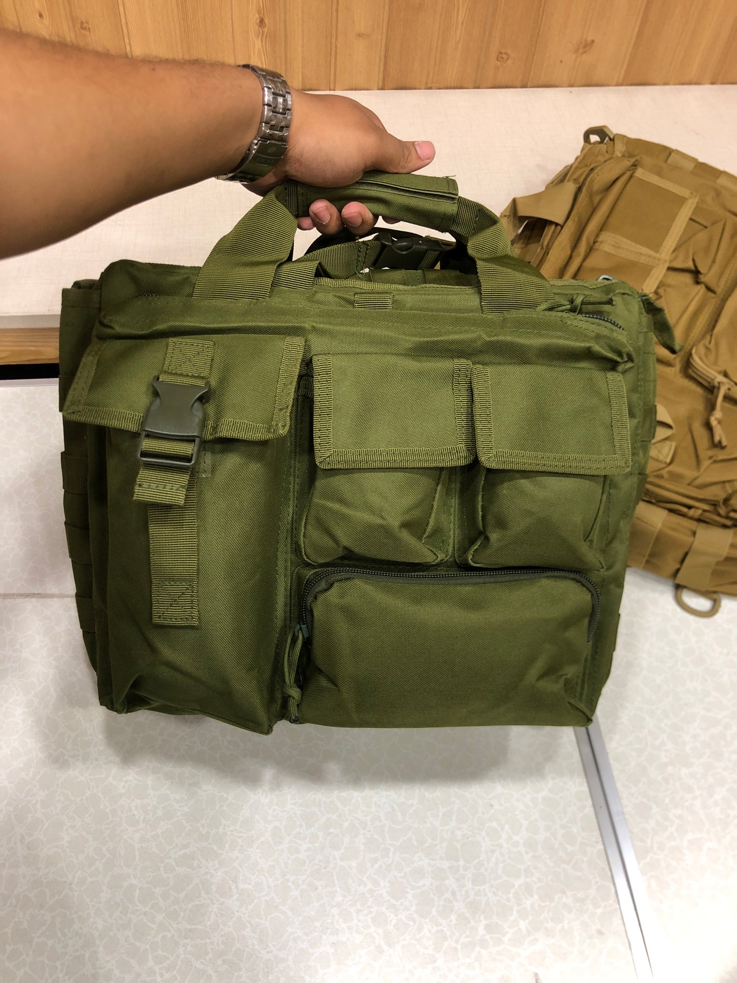 Tactical Shoulder Laptop Bag