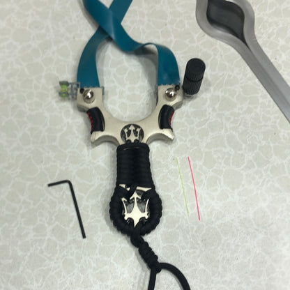 W Black Hunting Slingshot With Laser Sight