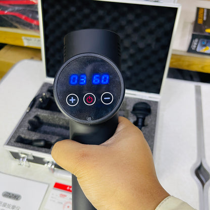 MDHL 6 Head Professional Muscle Massage Gun With Premium Suitcase