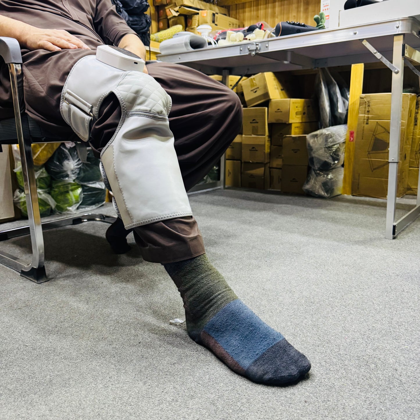 MDHL Hot Compress Knee & Leg Massager MD-9860