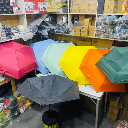 Single Person Compact Size Umbrella With Pouch