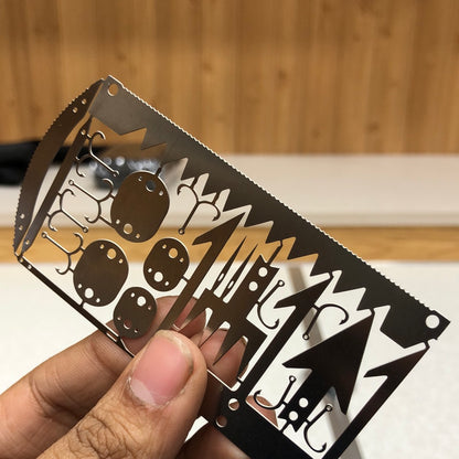 22 In 1 Survival Card-Multi Purpose Pocket Tool