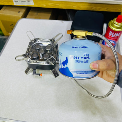 High-Performance 15800W Stainless Steel Outdoor Camping Stove