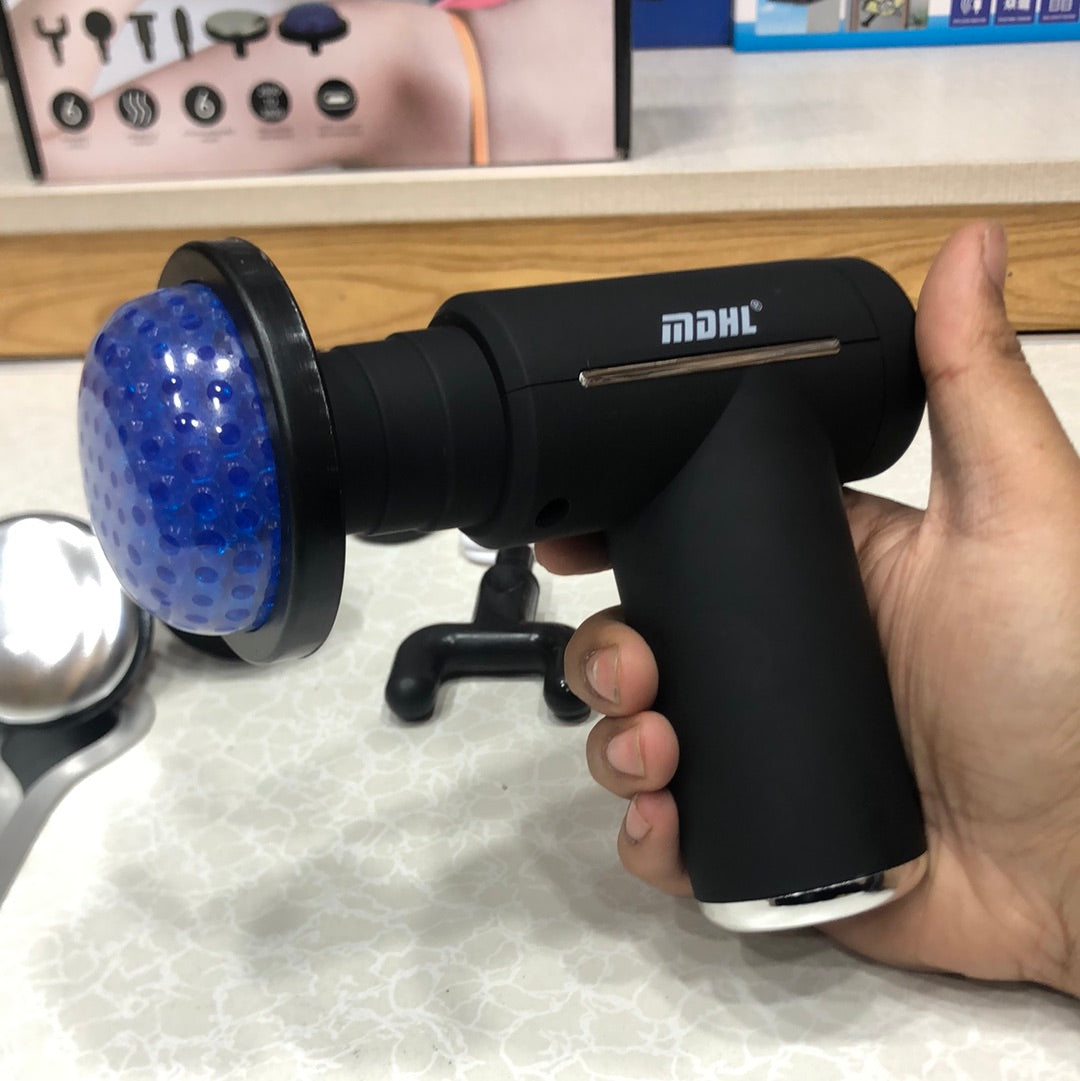 New 6 Gear Hot/Cold Massage Therapy Massage Gun