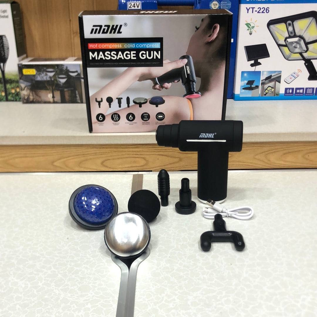 New 6 Gear Hot/Cold Massage Therapy Massage Gun