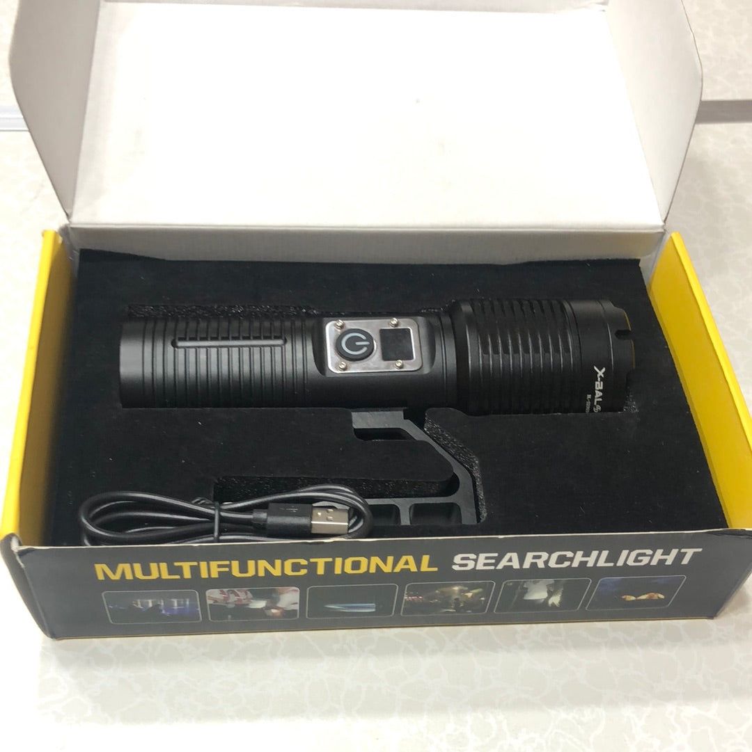 Pro 30W 16Core LED+COB Handheld Searchlight Zoomable