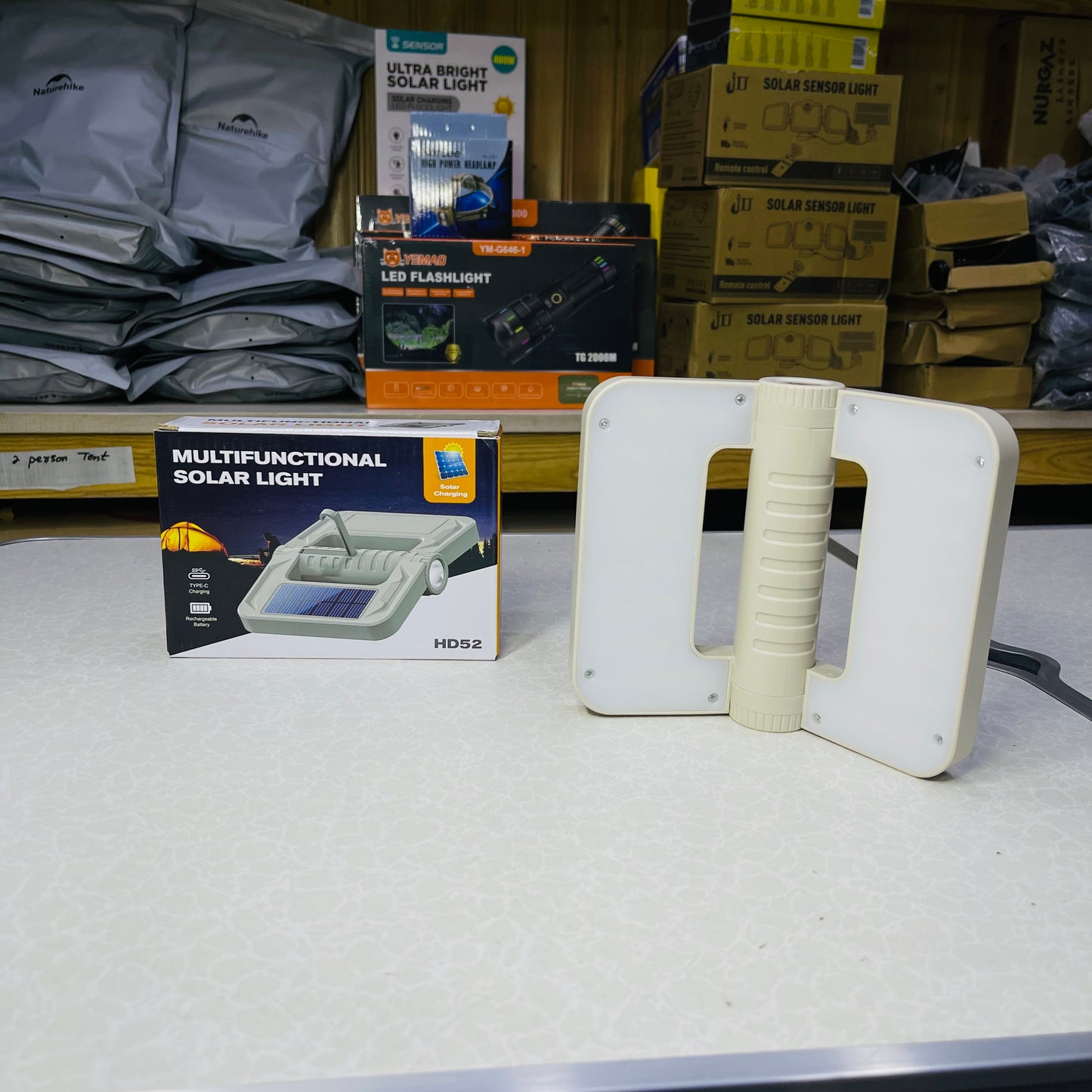 Multifunctional Solar Emergency Solar Light HD52