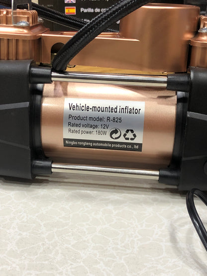 New Car Air Compressor Puncture Tool Kit With Box