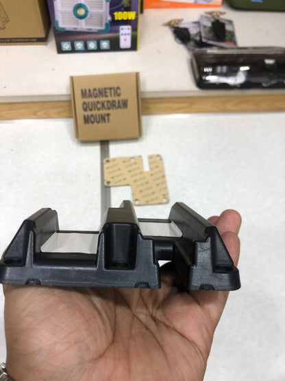 Tactical Magnetic Quickdraw Pistol Loader  Mount With Mag Space