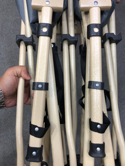 New Aluminum Alloy Beach Folding Camping Bed 300D Foaming