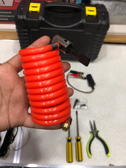 New Car Air Compressor Puncture Tool Kit With Box