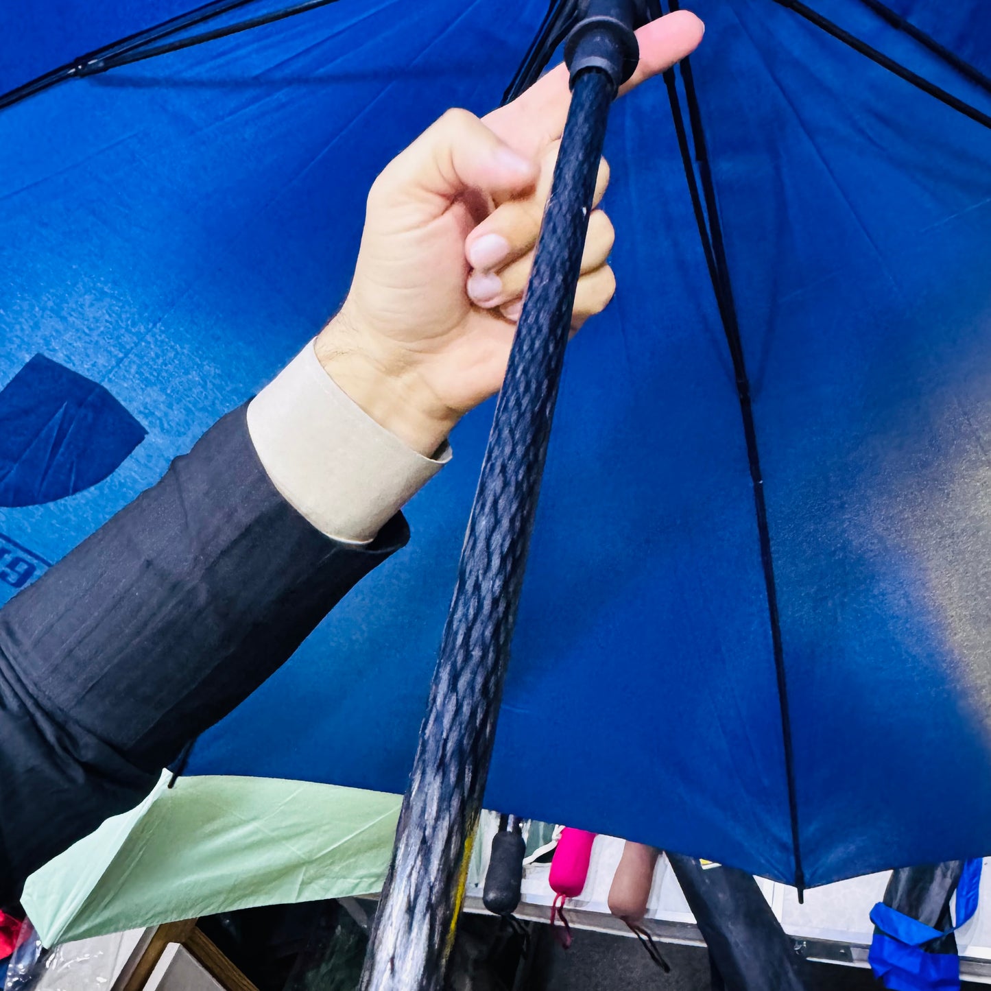 FERRARI 3-4 Persons Outdoor Automatic Folding Umbrella