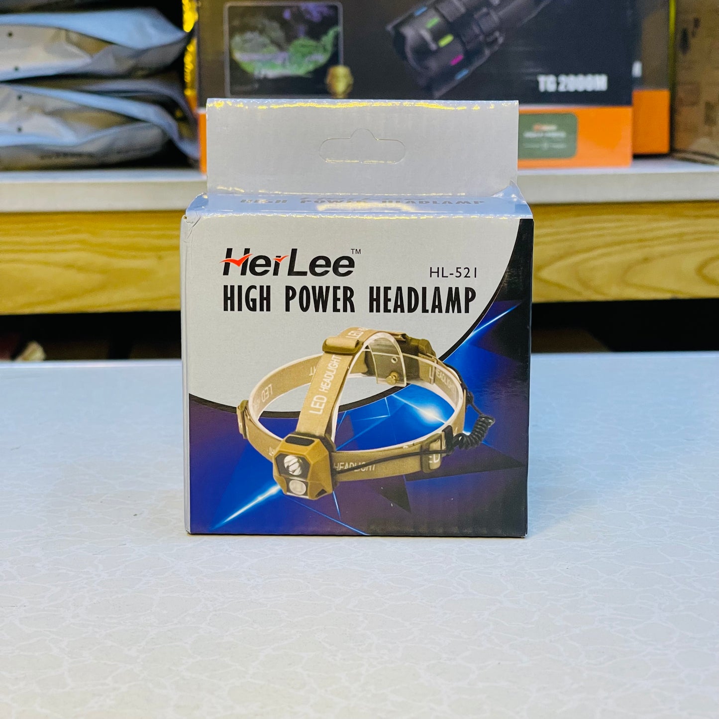 New Multifuctional Adjustable High Power Strong light Headlamp Hl 521