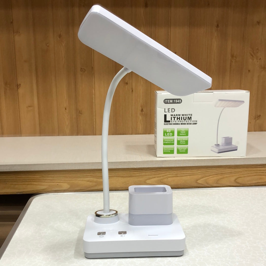 Electric Double Mode Desk Lamp LED & Pen Holder