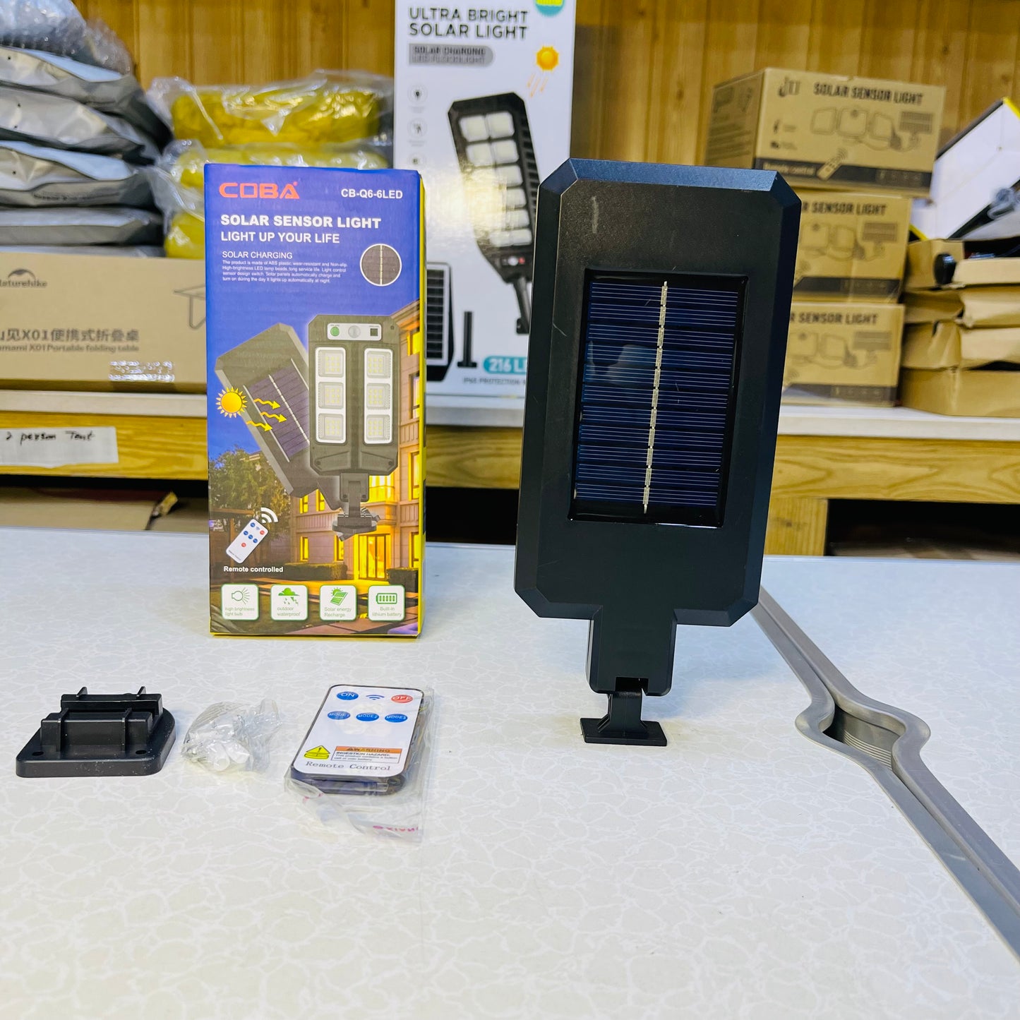 COBA 6 Led Solar Sensor Street Light CB-Q6