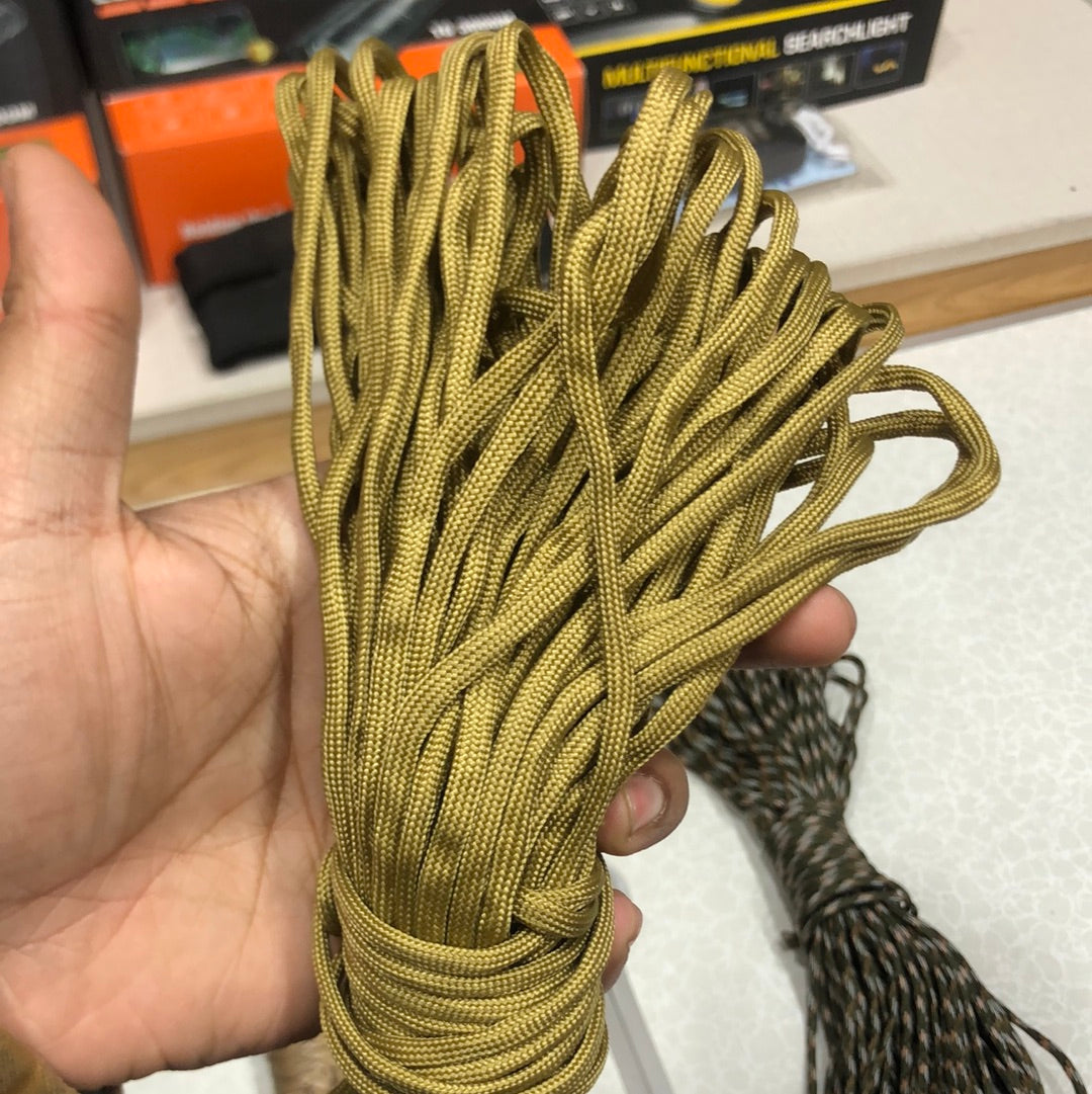 7 Cores 550lb 31M Paracord Rope