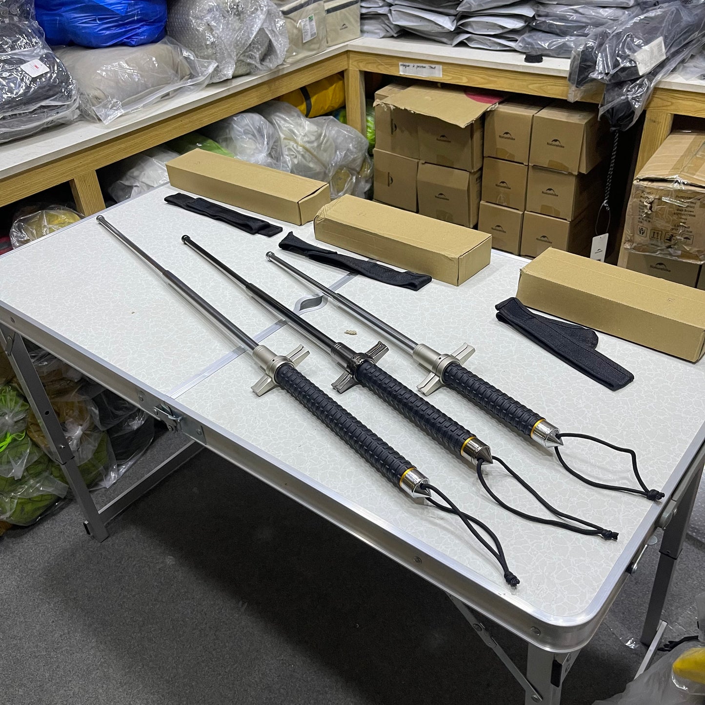 New Tactical Extendable Emergency Self-Defense Rod