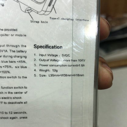 Transparent Body Micro Stun Gun TW 2301