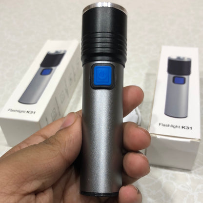 New Multi-function Strong Light Rechargeable K31 Flashlight