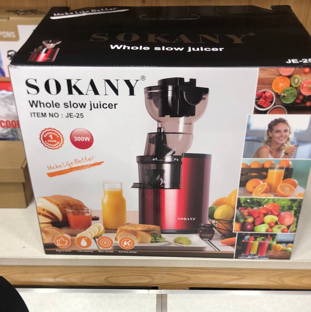 SOKANY ORIGINAL BEST QUALITY  SLOW JUICER