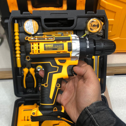 35Pcs Dewalt Multifunctional 36V High Speed Portable Cordless Drill Kit For Home Use