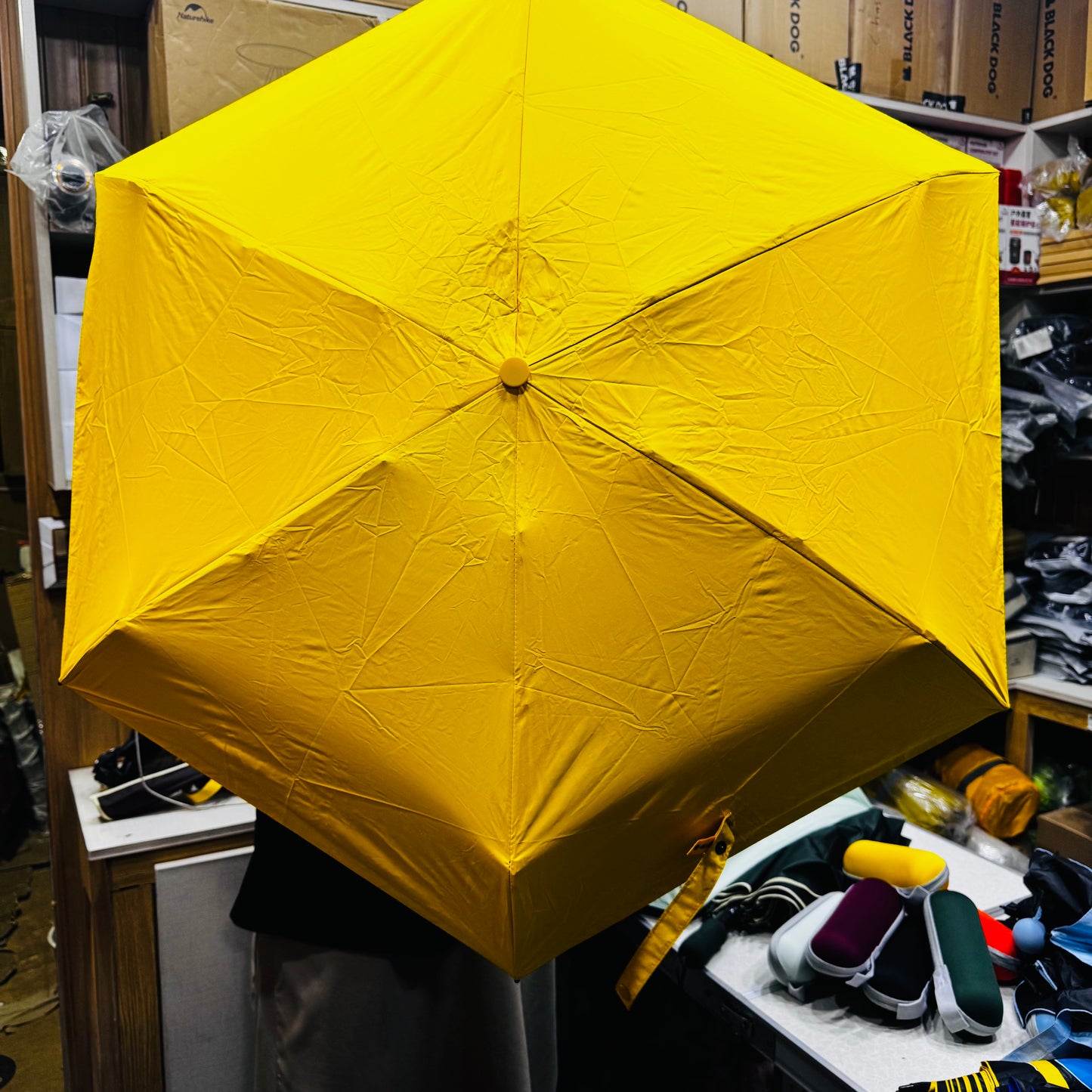 Single Person Compact Size Umbrella With Pouch