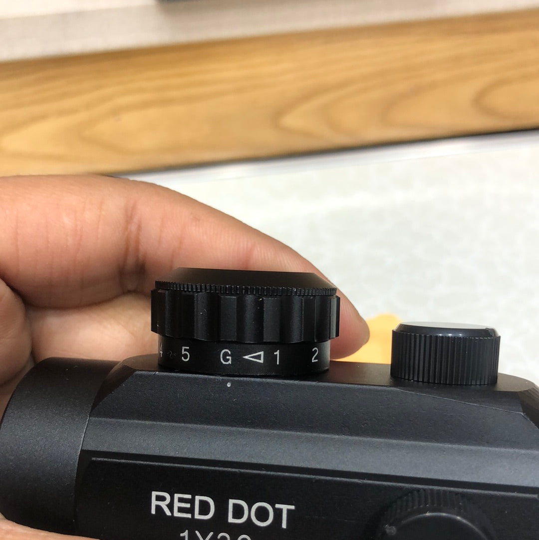 1x30 Single-Tube Telescope Calibrator Outdoor Red Dot Sight