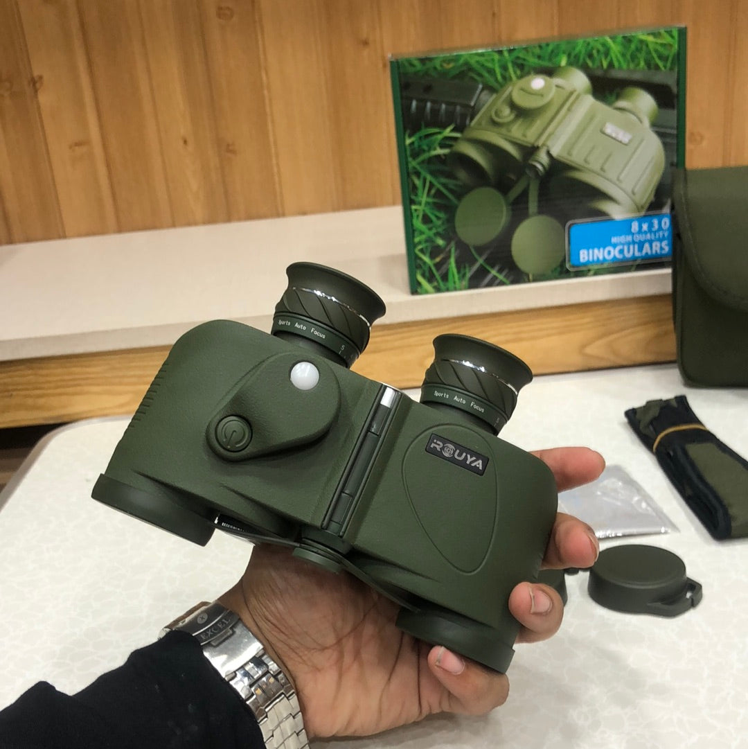 Marine & Military 8X30 Binoculars With Compass