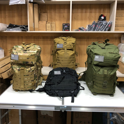 50L Large Capacity Army Military Tactical Backpack