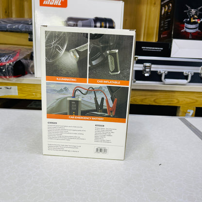 MDHL Multifunctional Car Jump-Starter + Inflator & Power Bank