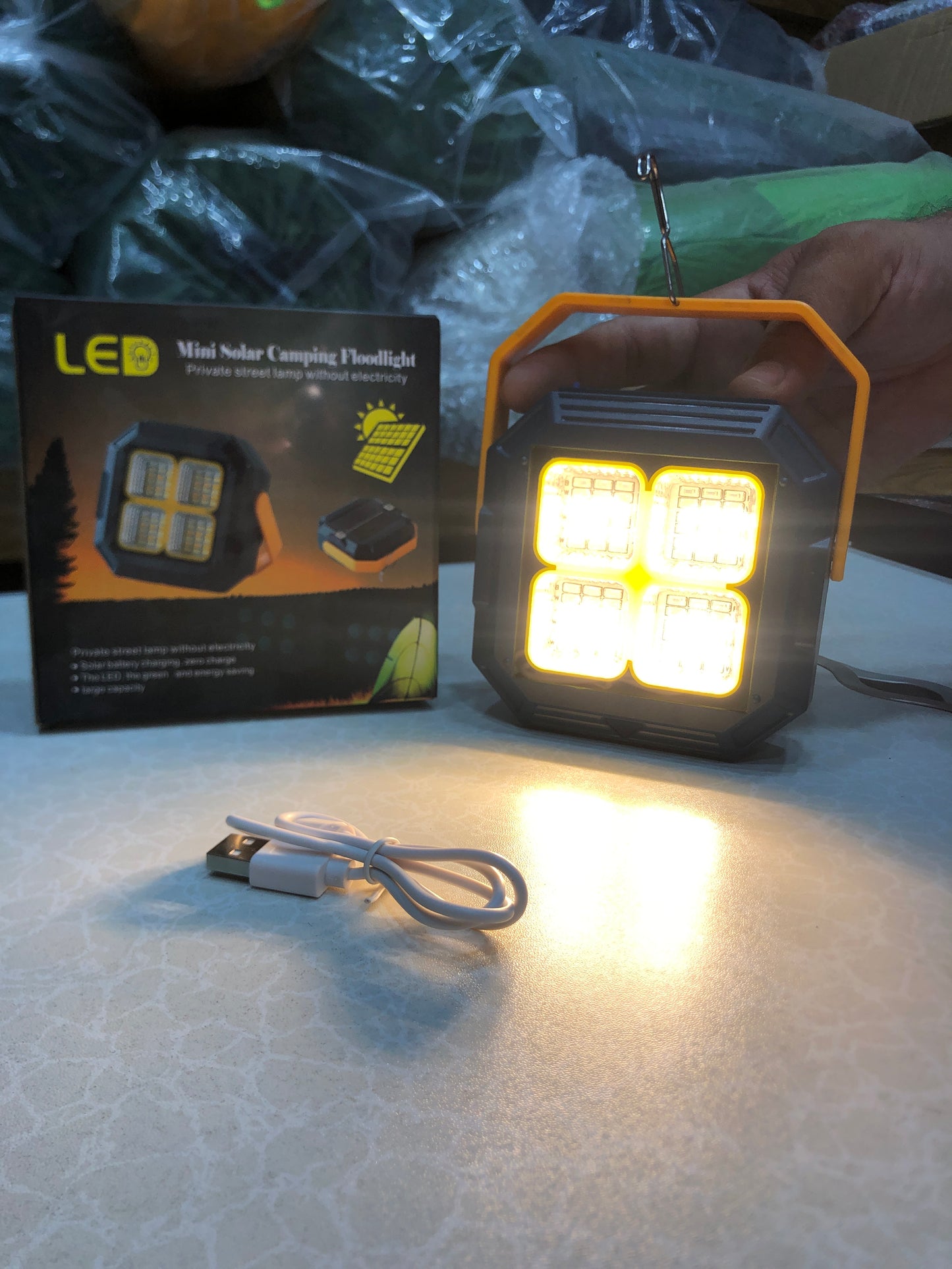 Led solar Working light