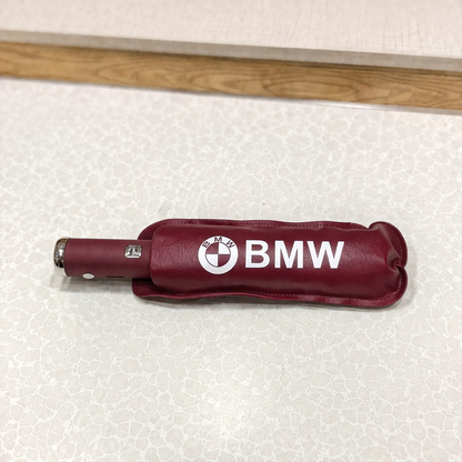 BMW Automatic Ten Fiber Bones Folding Umbrella With Led Light