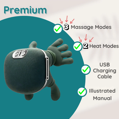 New Premium Human-Hand Simulation Shoulder and Neck Deep Tissue Massager N8